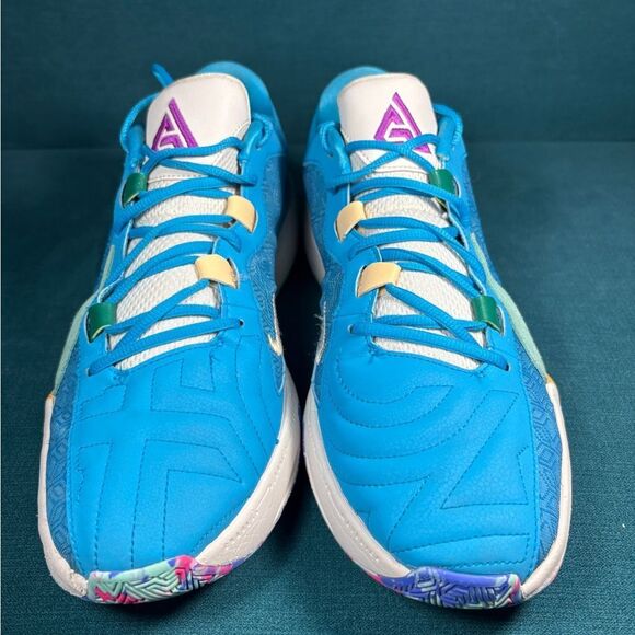 Size 13 - Men’s Nike Zoom Freak 5 multicolor shoes - Picture 4 of 8